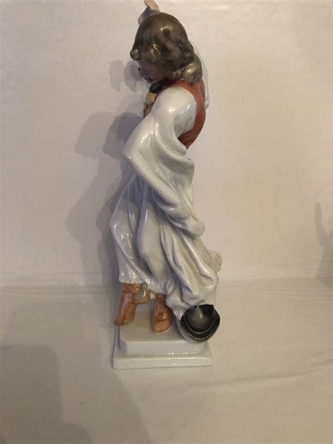 Herend Hungary Dancing Man Porcelain Figurine EBay