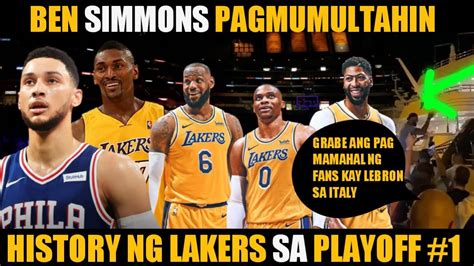 Roster Ng Lakers Once In A Life Time Daw Ngayon Ayun Yan Kay Ron Artes