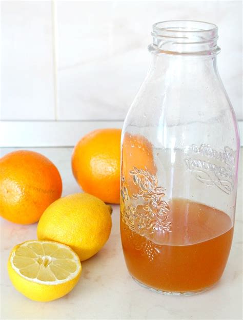 DIY Citrus Vinegar Cleaner - The Seaman Mom