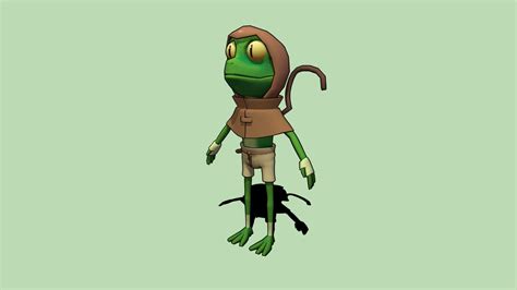 Frog Humanoid Character 3d Model By Loadcc 5b3d29d Sketchfab