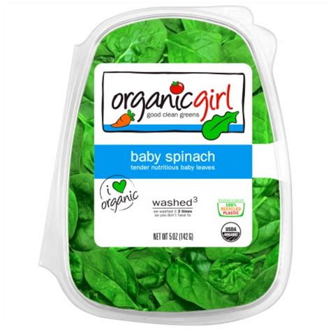 Organicgirl Baby Spinach 5 Oz King Soopers