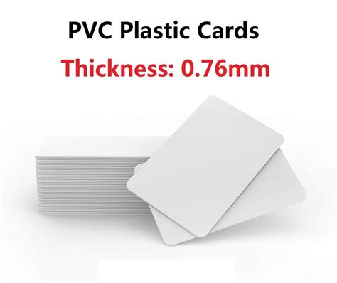 Buy Whnoatoc Printable Plastic Blank White Pvc Id Cards For Canon