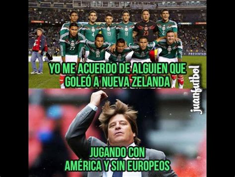 México vs Nueva Zelanda estos memes dejó el partidazo por la Copa