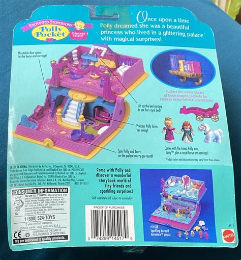 Vintage 1995 Bluebird Polly Pocket Princess Palace Complete Original Package 👸 Ebay