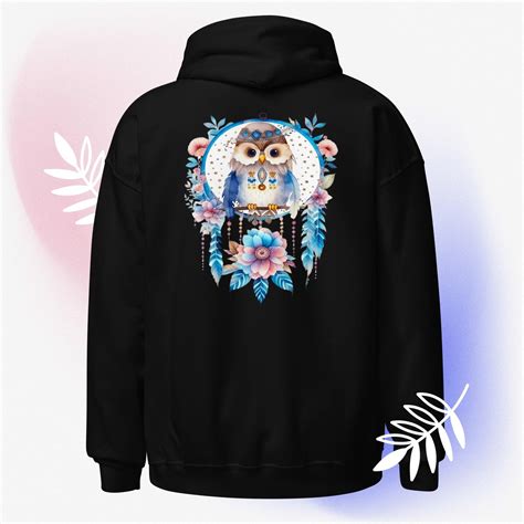 Plus Size Owl And Dreamcatcher Hoodie — Dielartful Musings