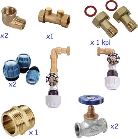 Akcesoria Do Hydrauliki Studzienki Zestaw Przy Czeniowy Do Studni