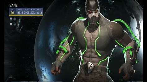 Injustice Classic Bane Gear Loadout Gameplay Youtube