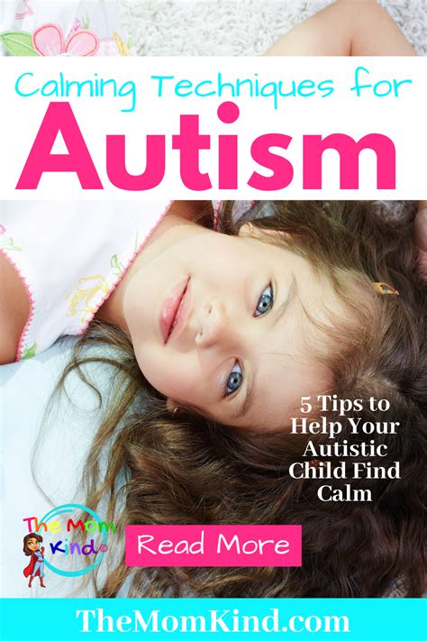 Calming Techniques For Autistic Children Artofit