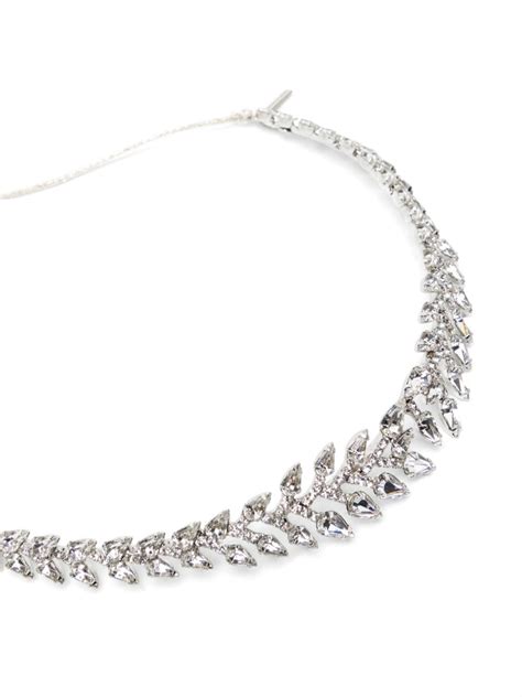 Jennifer Behr Delicate Vine Crystal Embellished Tiara Farfetch