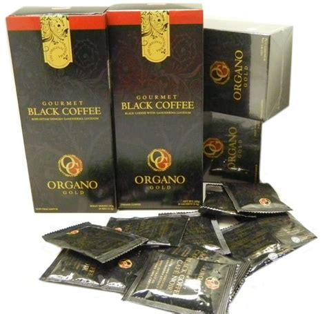 Boxes Organo Gold Gourmet Cafe Noir Black Coffee Certified