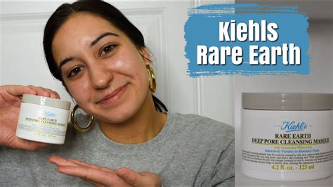 KIEHL S RARE EARTH DEEP PORE CLEANSING MASQUE PRODUCT REVIEW CLAY