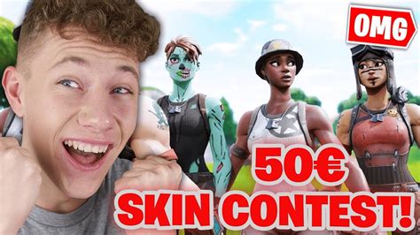 50€ Skin Contest Turnier 😍 Jeder Kann Mitmachen Custom Games 🔥