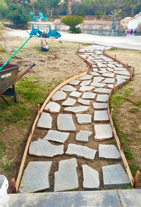 Installing A Flagstone Path Artofit