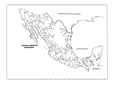 Mapa De Las Carreteras De La Rep Blica Mexicana Republica Mexicana