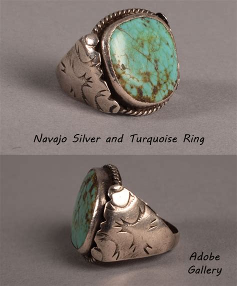 Vintage Turquoise Ring For Women Or Men Size Old Pawn Navajo Native