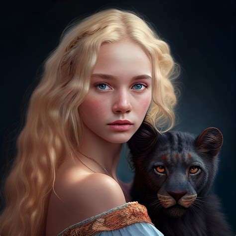 Ai Generated Woman Panther Free Image On Pixabay