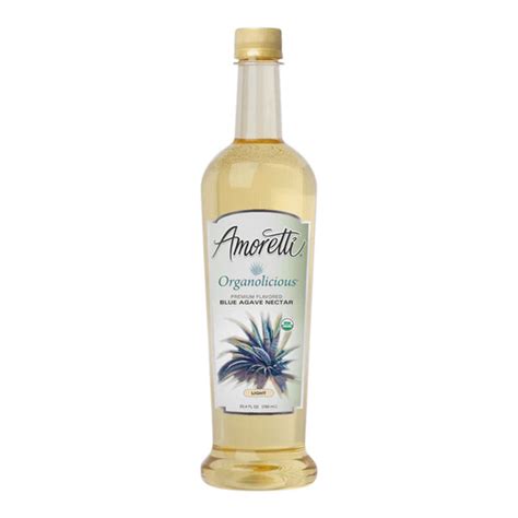 Amoretti Organolicious Organic Light Blue Agave Nectar Oz