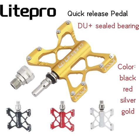 Litepro Pedal De Liberaci N R Pida Para Bicicleta De Monta A Accesorio