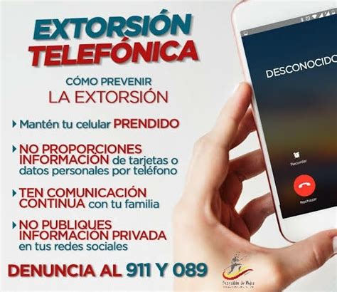 ¡atención No Seas Víctima De Extorsión Ayuntamiento De Nochistlán