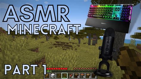 ASMR Gaming Minecraft Survival Starting A New World Whispering