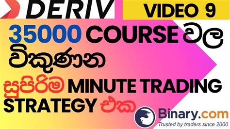 Binary Minute Trading Strategy Binary Deriv Rise Fall Strategy