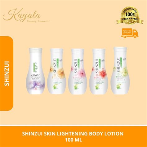 Jual Shinzui Skin Lightening Body Lotion Ml Body Lotion Shinzui