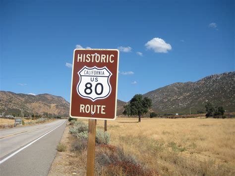 Historic Highway 80 - East County - San Diego Travel Blog