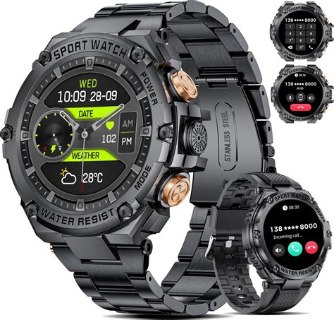 Lige Montre Connect E Homme Mah Montre Intelligente Avec