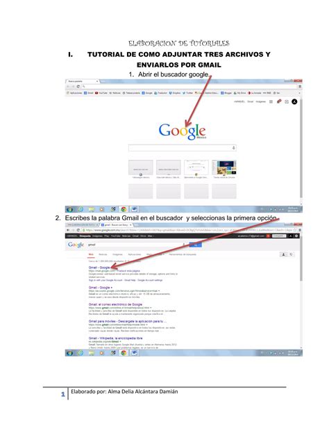 Alcantara Alma Tutirial Adjuntar 3 Archivos Por Gmail PDF