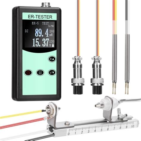 V M Handheld Four Wire Battery Internal Resistance Tester