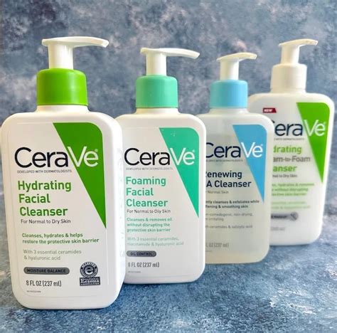 CeraVe Hydrating Cleanser vs Foaming Cleanser - A Beauty Edit