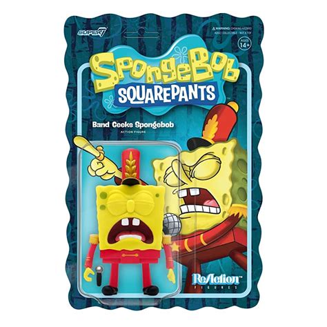 Buy Super7 Spongebob Squarepants Band Geeks Spongebob 375 Spongebob Action Figure With