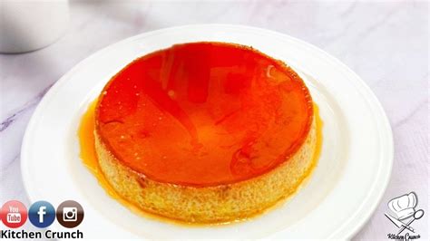 How to Make Caramel Pudding without Oven EASY Crème Caramel Recipe