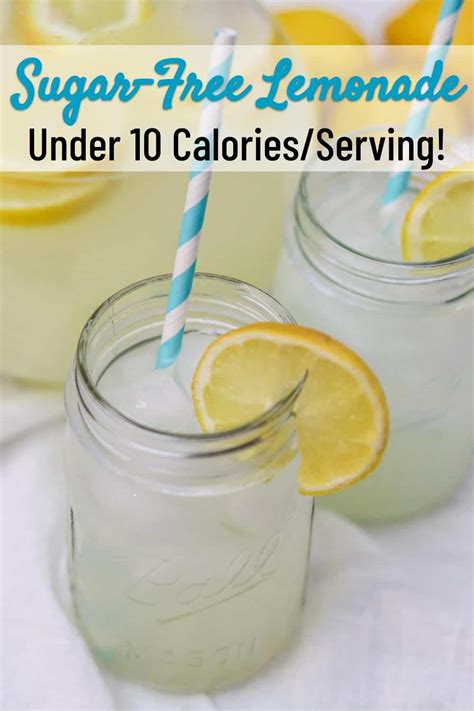 Sugar-Free Lemonade Recipe - Skinny Comfort