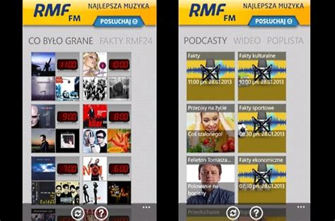 RMF FM Na Smartfony Z Systemem Windows Phone 8 Geekweek W INTERIA PL