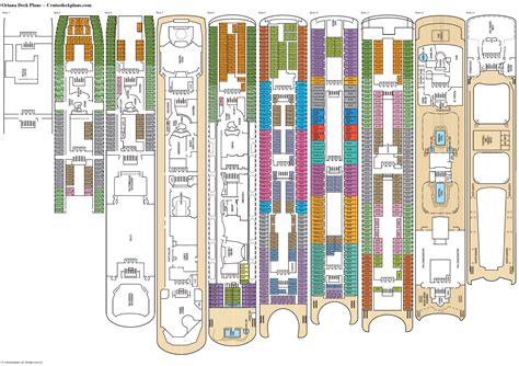 Oriana Deck Plans, Diagrams, Pictures, Video