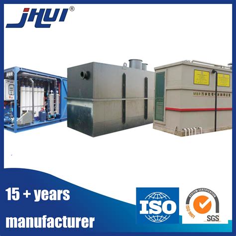 Jhui Manufacture Of Sewage Waster Water Treatment Plant With Aao Mbr