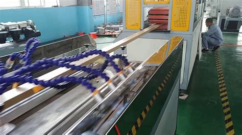 PVC WPC Profile Making Machine 6 Sophie Wpcmachinery YouTube