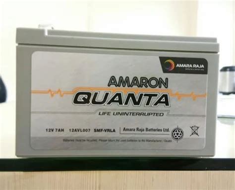 Amaron Quanta V Ah Smf Battery At Piece Amaron Smf Battery