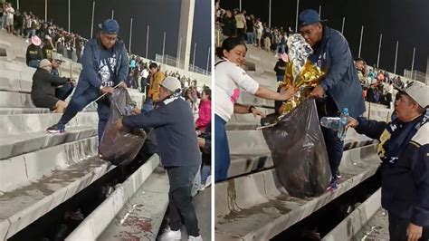 La Rebel Limpia Tribuna Tras Triunfo De Pumas Ante Chivas N