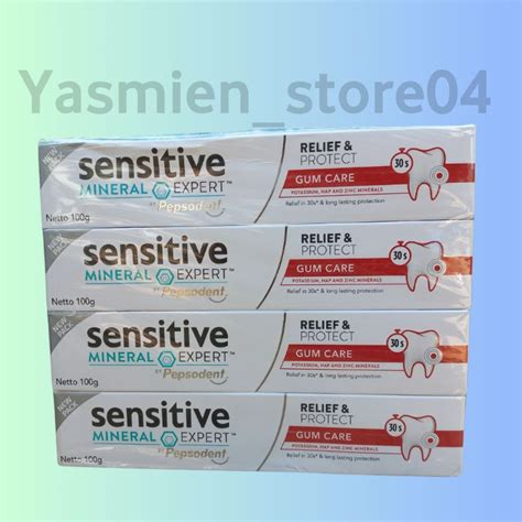 Jual Pepsodent Sensitive Mineral Expert Gum Care Gr Shopee Indonesia