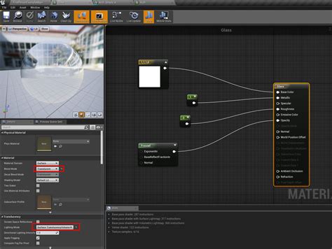 Basic Architectural Glazing Material In Ue4 Oded Maoz Erells Cg Log