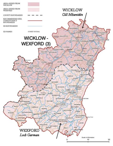 Irelands New Electoral Map See How Your Area Is Affected After