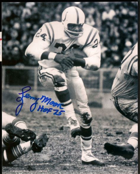 Lenny Moore Baltimore Colts Sports Photos Colt