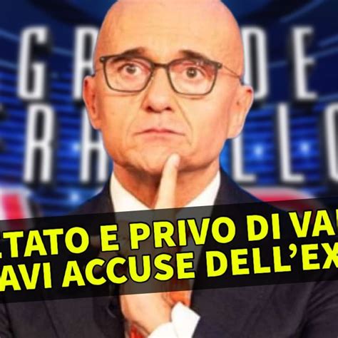 Alfonso Signorini Nella Bufera Le Gravi Accuse Di Un Ex Gieffino