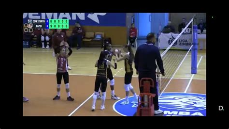 Pertandingan Voli Cs Rapid Bucuresti Vs Csm Stiinta Bacau