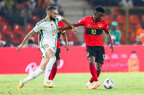 Langola Tient Tête à Lalgérie Can 2023 Gr D Algérie Angola 1 1 So