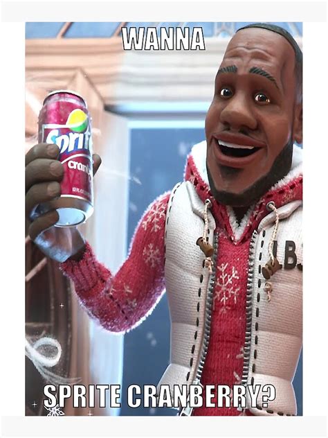 Sprite Cranberry Wanna Sprite Cranberry Poster For Sale By