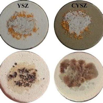 Shows Cross Sectional SEM Images Of YSZ And CYSZ TBCs After Hot