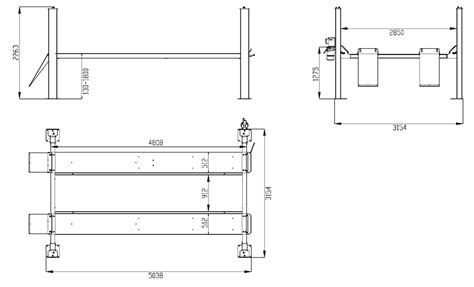 2 Post Car Lifts From Cascos Lifts UK Two Post Lifts